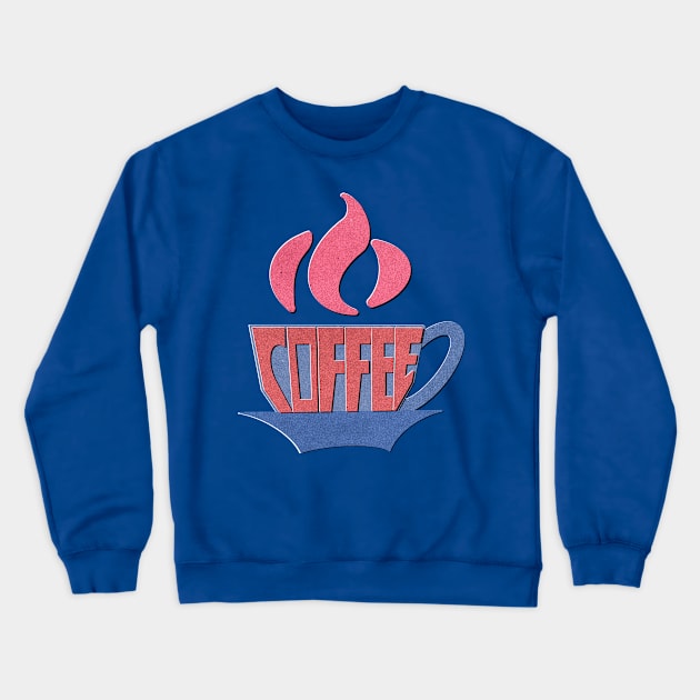 Coffee Crewneck Sweatshirt by EV Visuals